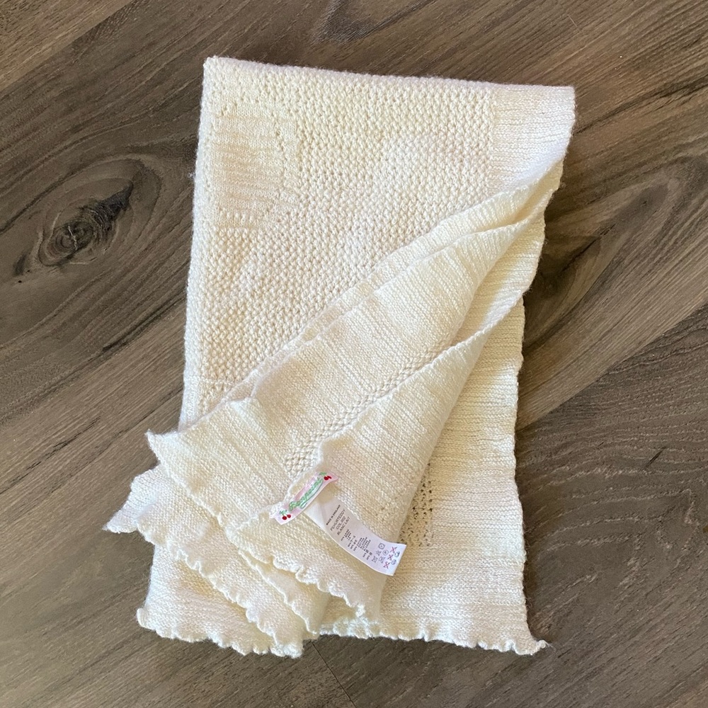 Bonpoint Paris baby blanket